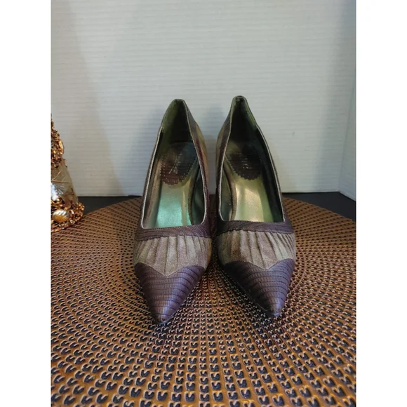 Anne Michelle Ranch Heels Size 10 - Picture 2 of 5